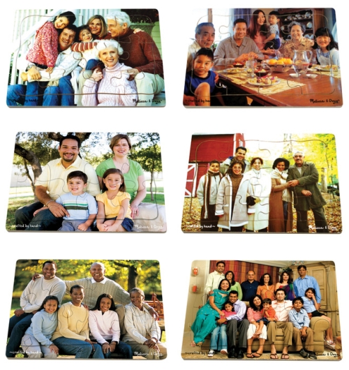 Multi-Ethnic Family Puzzles