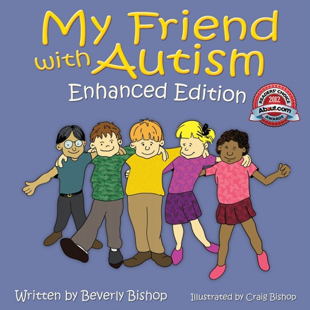 My Friend With Autism: Enhanced Edition - Autism Books