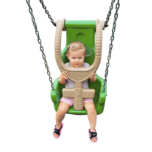 Ultra Play Inclusive Swing Seat Package, 5-12 Year Old, Natural Color