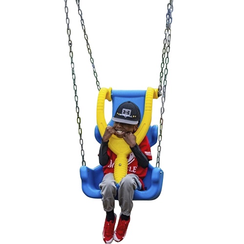 Ultra Play Inclusive Swing Seat Package, 5-12 Year Old, Playful Color