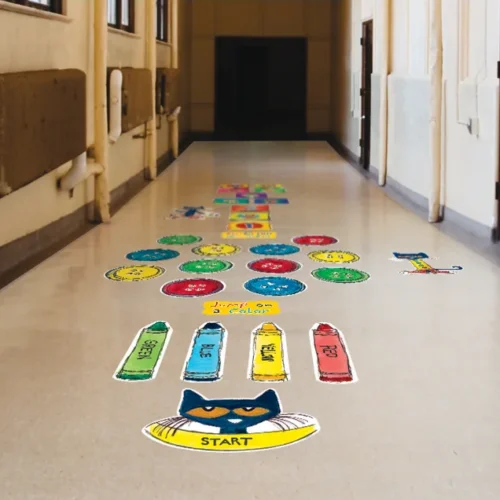 Numbers and Colors Sensory Path2