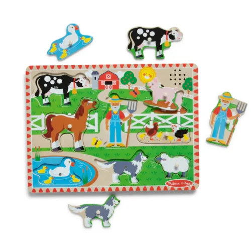 Old MacDonald Sound Puzzle Pieces