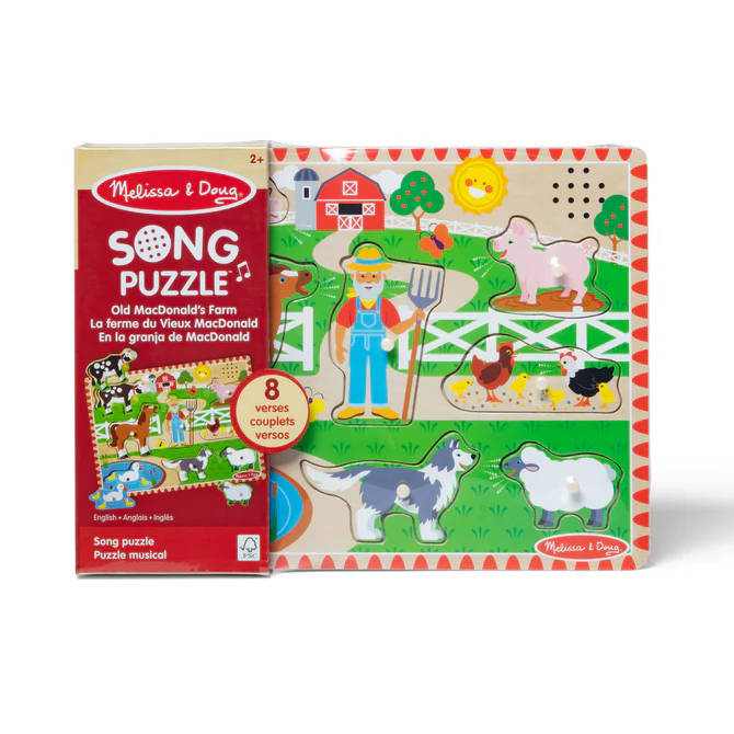 Old MacDonald Sound Puzzle in Box