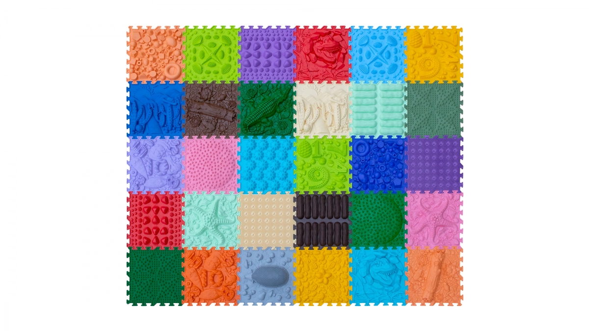 SENSORY ROOM SET OF 10 TACTILE TOUCH FLOOR MATS SECTION AUTISM ASPERGES ADHT 