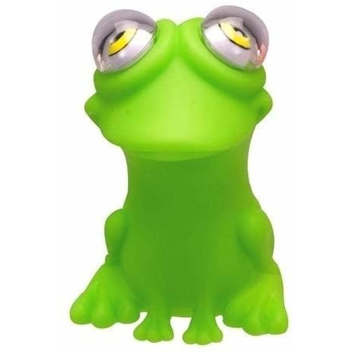 Warm Fuzzy Toys Poppin' Peeper Frog Fidget Toy