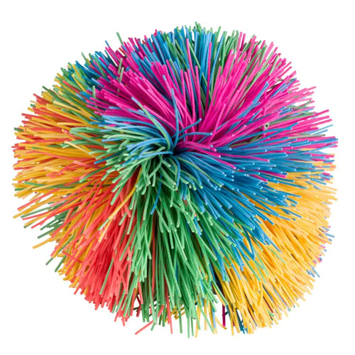 Rainbow Pom Ball