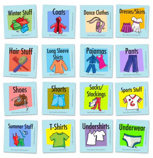 ReStickables Clothing Labels | EasyDaysies