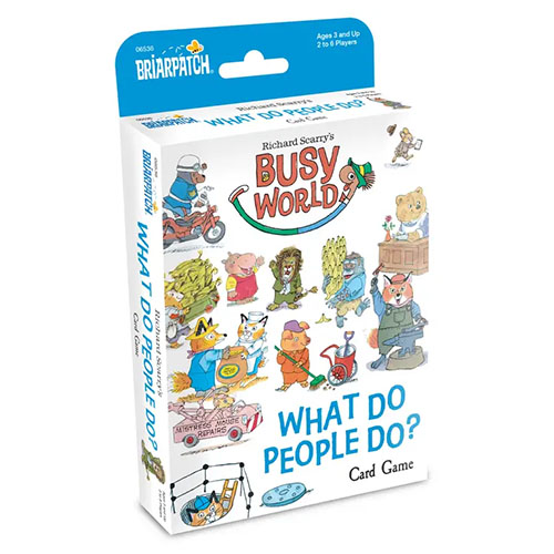 Richard Scarry What Do People Do? Card Game