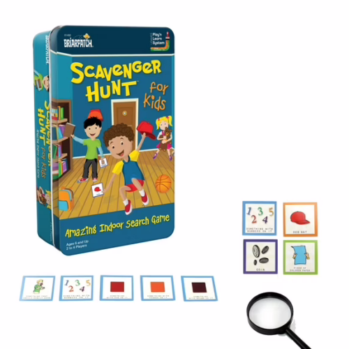 Scavenger Hunt for Kids Tin