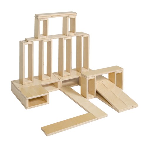 Blocks, Wooden Play Blocks, Solid & Hollow Blocks