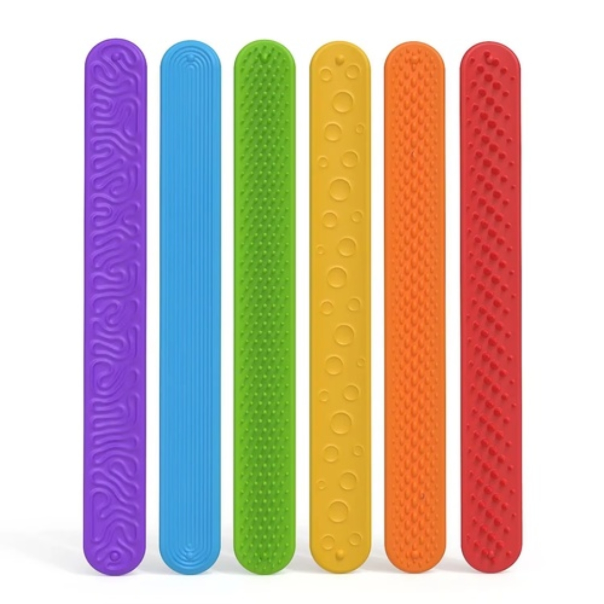 Sensory Slap Bracelets for Autism & Sensory Needs | 6-Pack