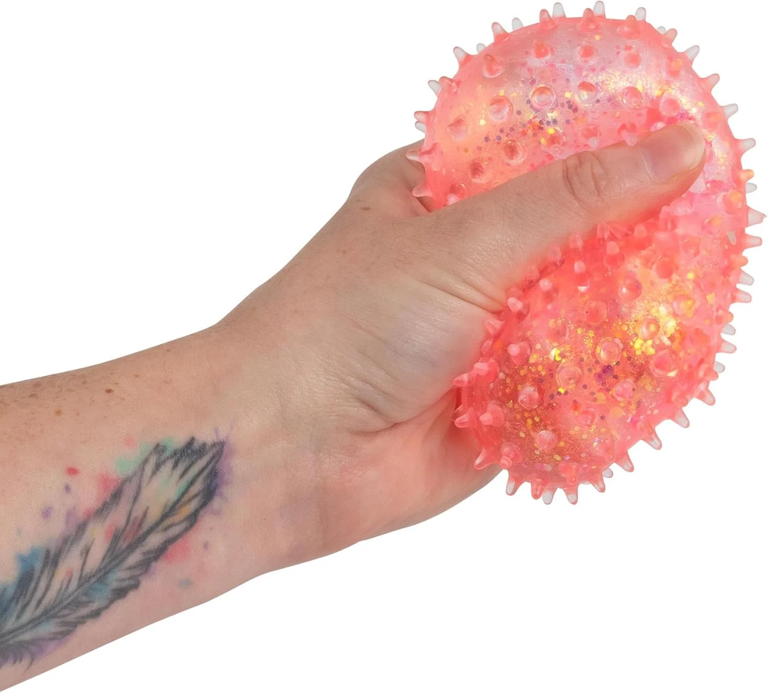 Sensory Sugar Shapes Squishy Fidget Toy in hand