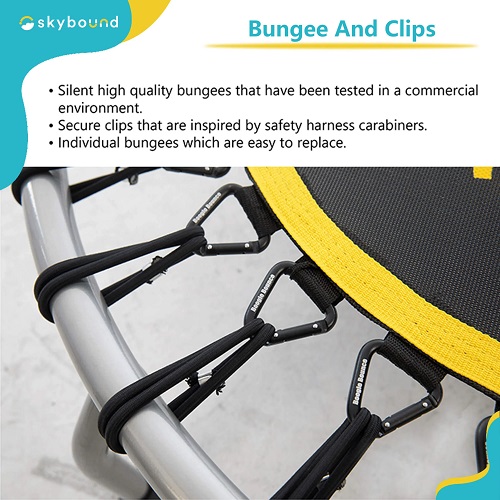 SkyBound Boogie Bounce Elite Foldable Fitness Trampoline 39 Inch