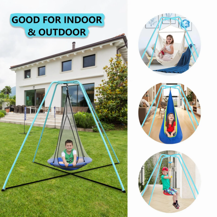 SkyBound Heavy Duty Metal Swing Set Frame