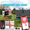 SkyLift Curved Pole Trampoline