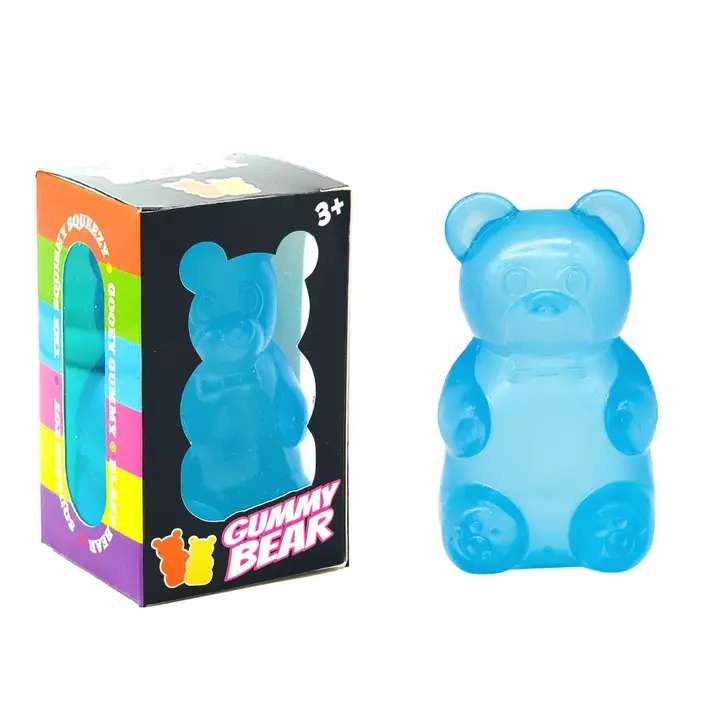 Slow-Rise Gummy Bear Blue