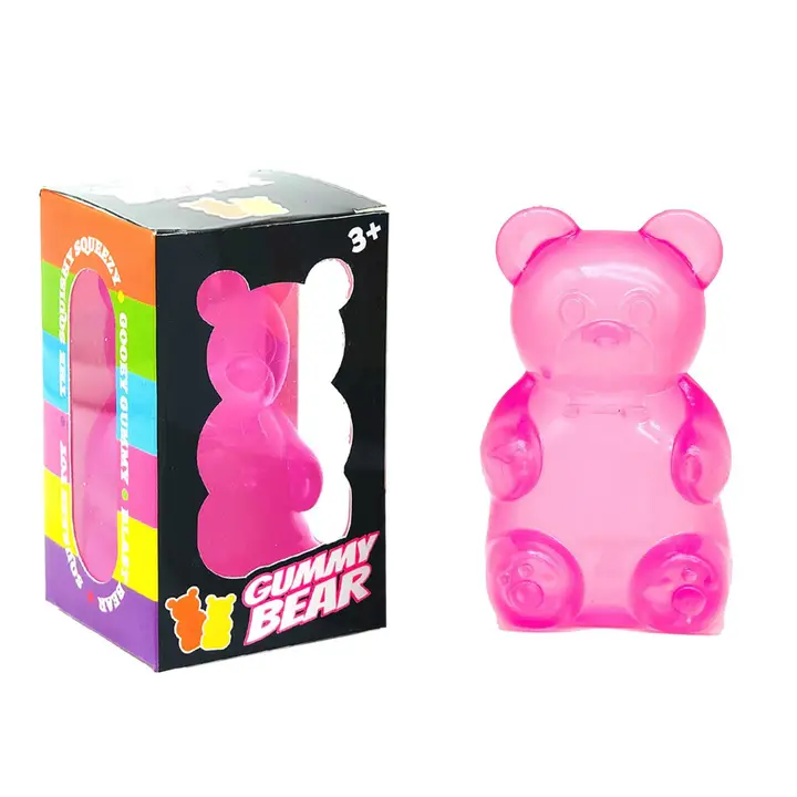 Slow-Rise Gummy Bear Pink