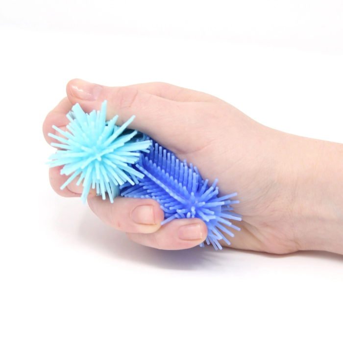 Spike Silicone Fidget Tactile Pencil TOPPER in Hand