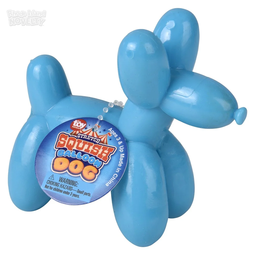 Stretchy And Squish Balloon Dog with Tag