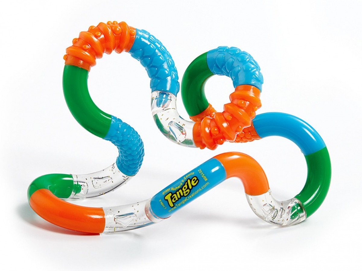 TANGLE JUNIOR, Puzzle, Giocattolo Antistress Tattile - Foto 5