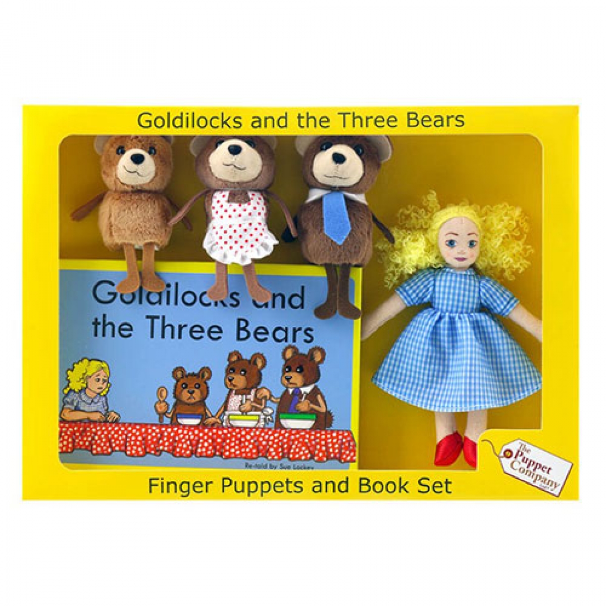 Finger puppets Goldilocks & the 3 Bears ~ Fun Factory 