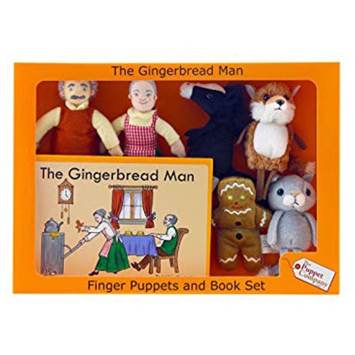 The Gingerbread Man Finger Puppet The Puppet Company Traditional Story Sets 