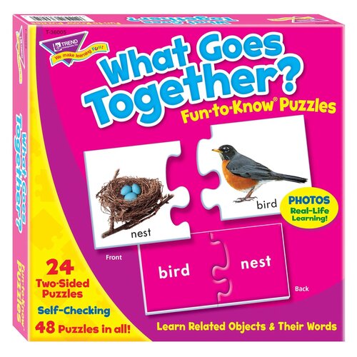 What Goes Together Puzzle Set