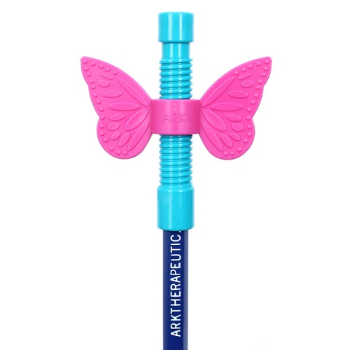 Wingamajigs Spinning Pencil Fidget Butterfly Pink Wings