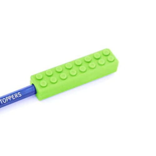 brick stick pencil topper lime green xt