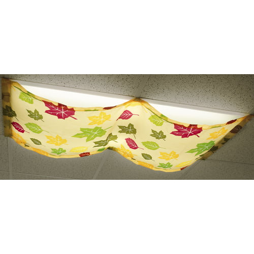 Cozy Shades Seasonal Fluorescent Light Shades School Overhead