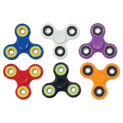 pause gennemskueligt anden Fidget Spinner Set of 6 - Autism Spinning Fidgets - Bulk Fidget Spinners