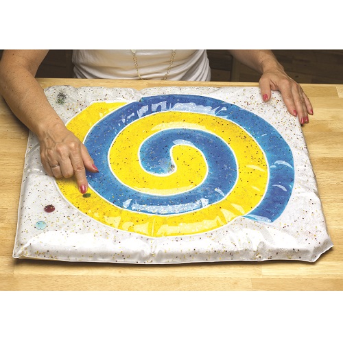 Spiral-Gel Pad for Light Box