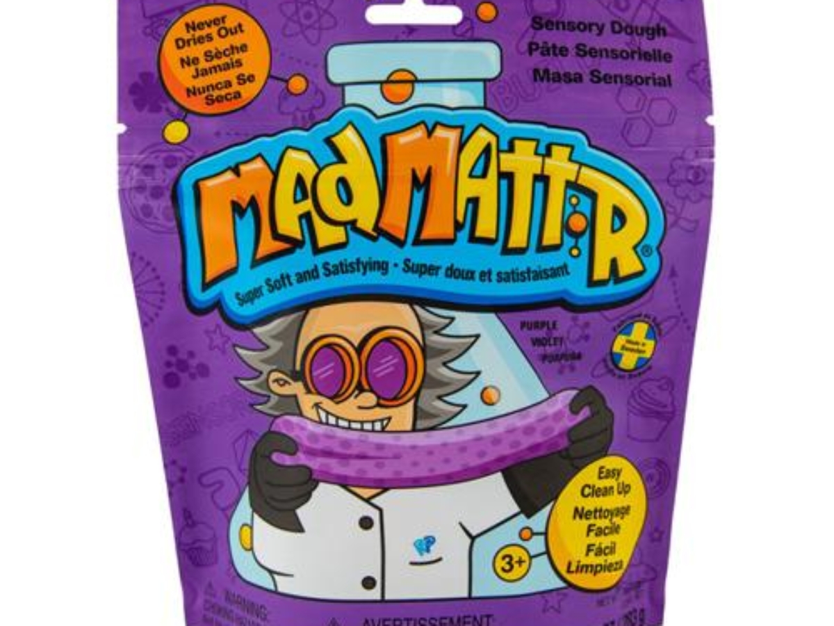 Mad Mattr Purple Sensory Dough – Never Dries Out | Ages 3+