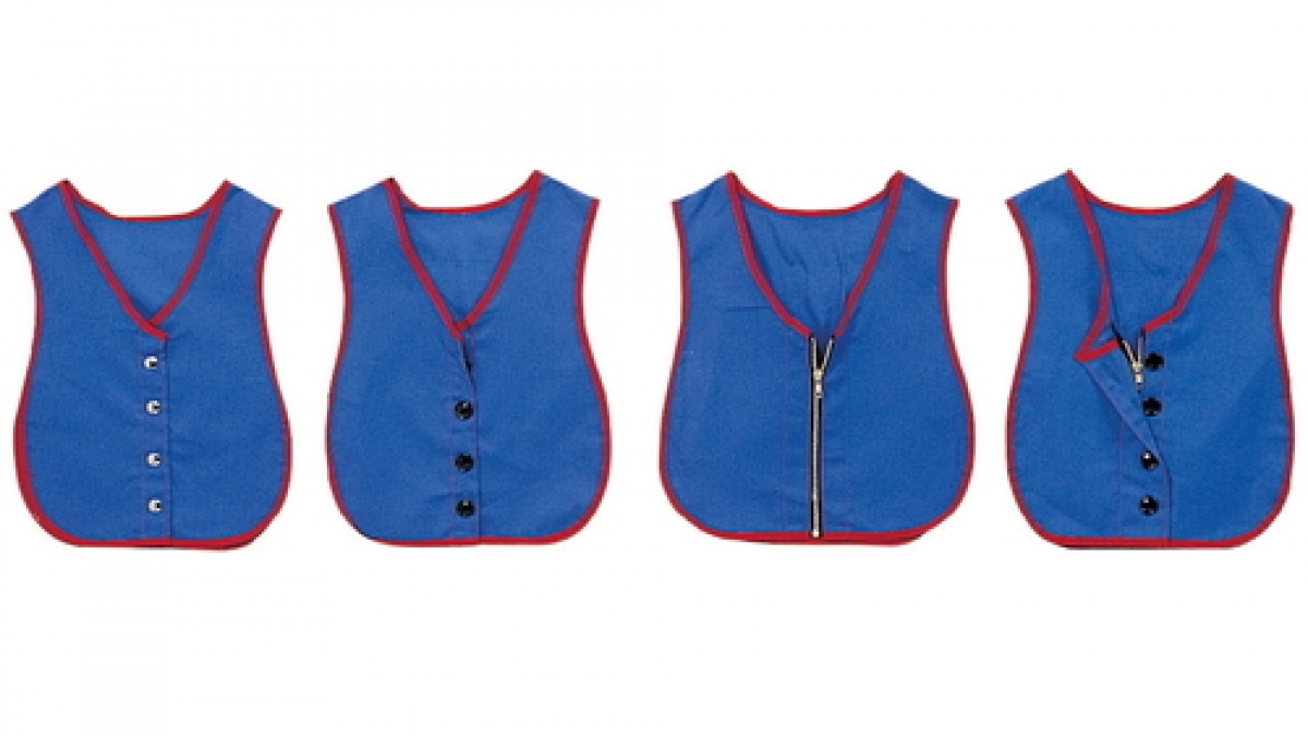 Manual Dexterity Learning Vests, Set of 4