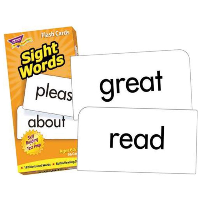 Trend Sight Words Flash Cards - Set of 96