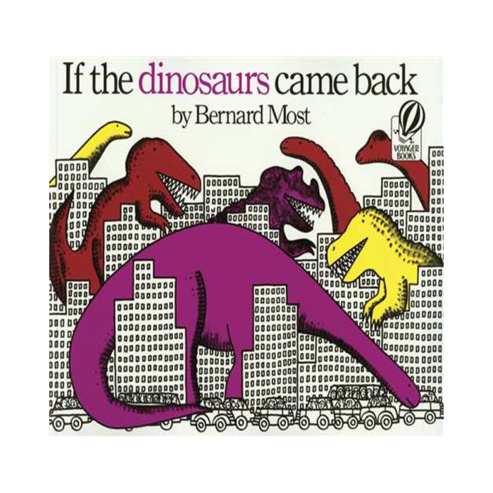 Live Oak Media If Dinosaurs Came Back, Set of 4 Books with CD
