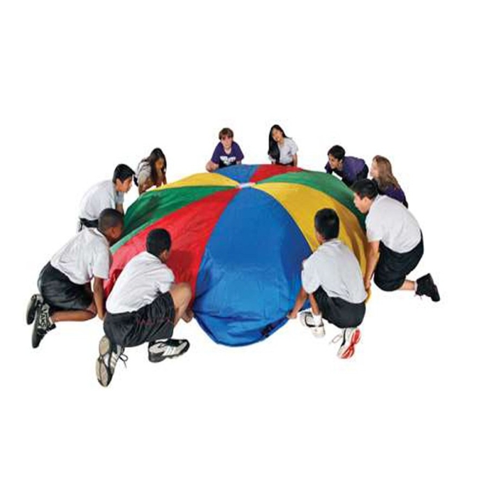 School Smart 24 ft Parachute with Drawstring Carrying Bag
