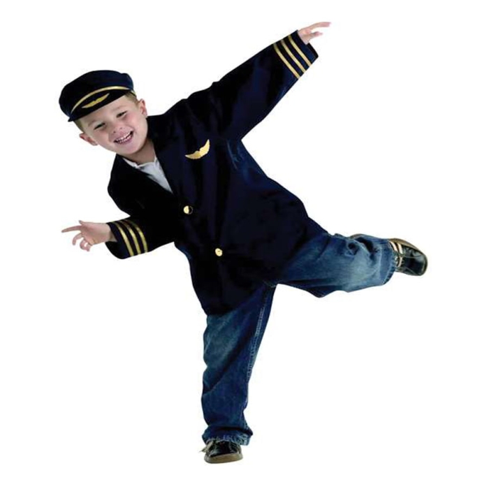 Brand New World Airline Pilot Career Costume