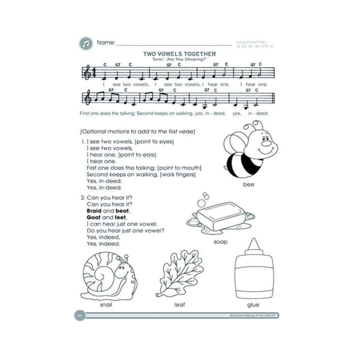 Carson-Dellosa The Big Book of Phonics