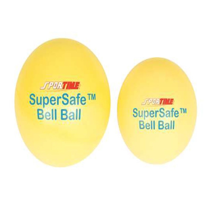 Sportime 5-1/2 in SuperSafe Bell Ball, Yellow