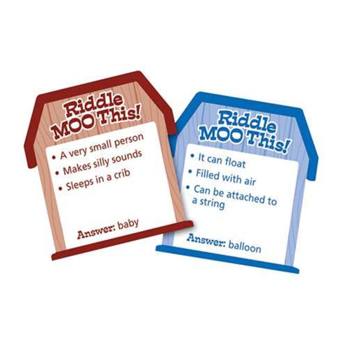 Learning Resources Riddle Moo This Silly Riddle Word Game