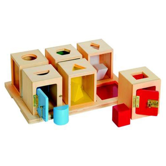 Guidecraft Peek-A-Boo Lock Box Set