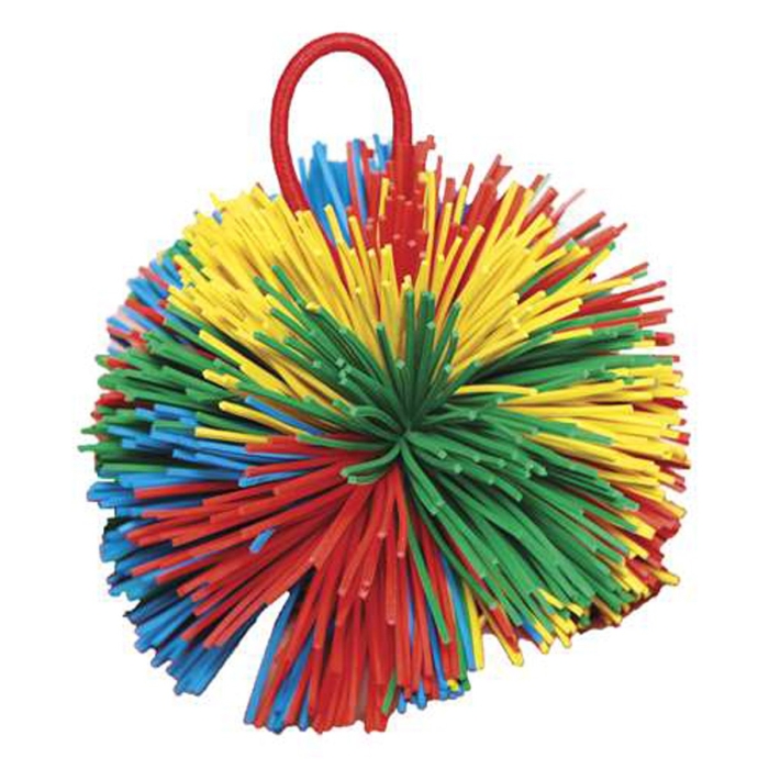 3-1/2 in Rub-R-String Ball, Multiple Color