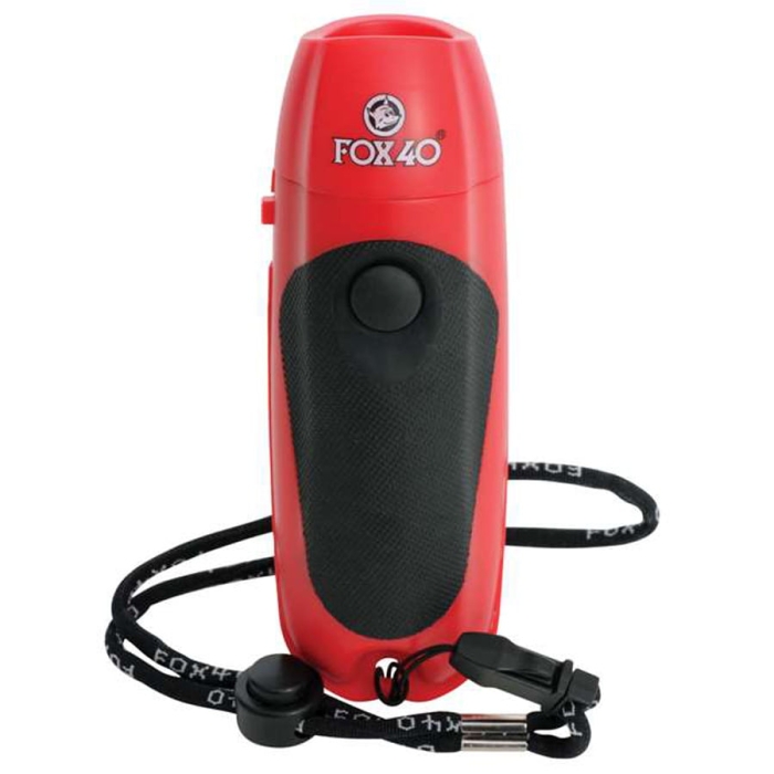 Fox 40 Whistle, Red and Black