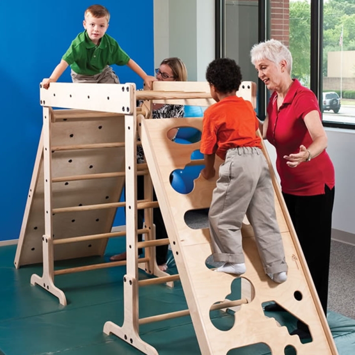 Cutout Climber for Jungle Gym