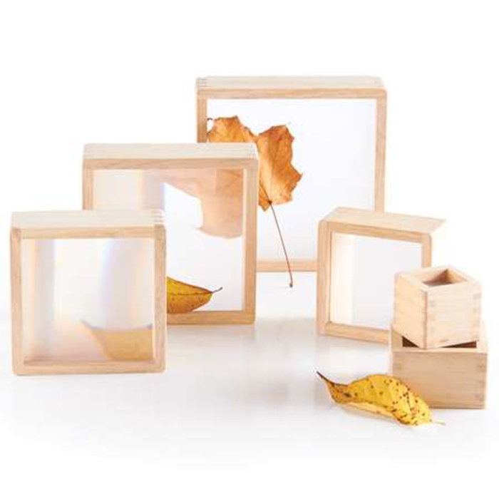 Guidecraft Magnification Blocks, Set of 6