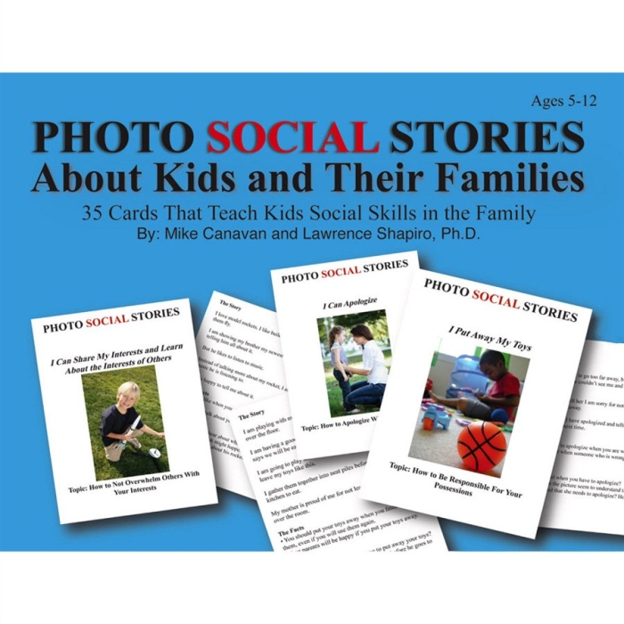 Social Stories Cards About Kids & Their Families