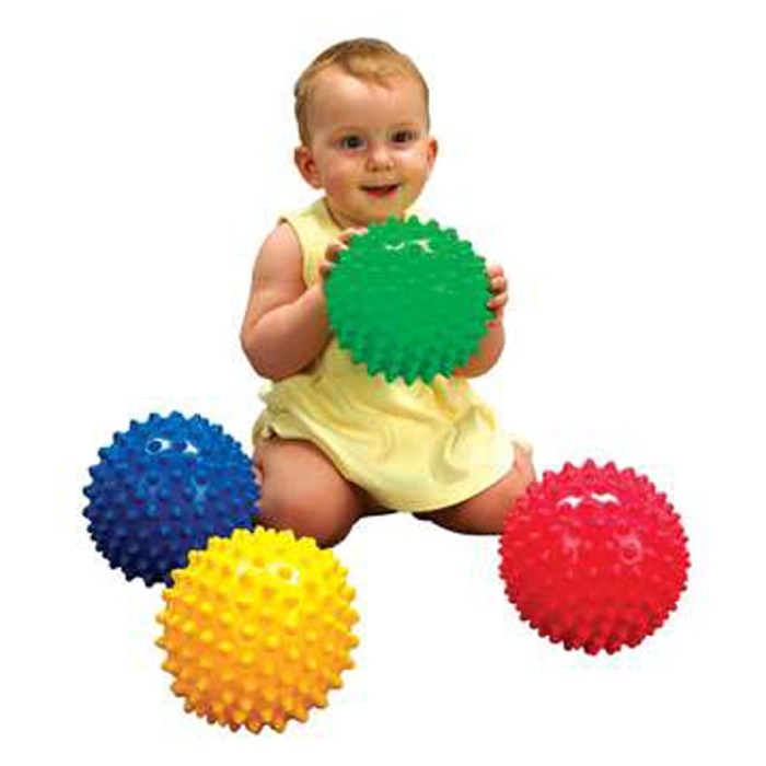 Edushape Textured Sensory Balls, 7 Inch